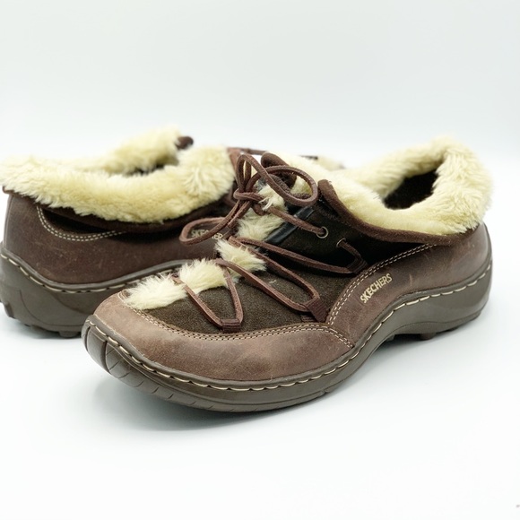 skechers lined shoes